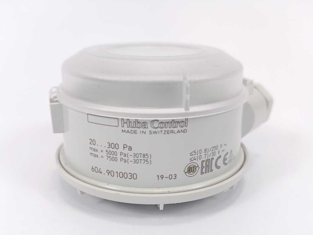 Huba Control 604.9010030 Pressure Switch 20-300 Pa