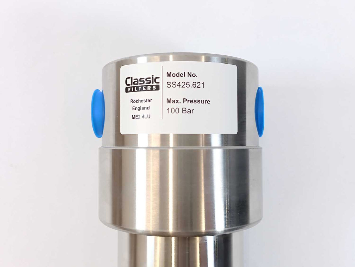 Classic Filters SS425.621 Filter Housing, Max Pressure 100 bar