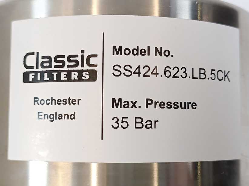 Classic Filters SS424.623.LB.5CK Filter Housing