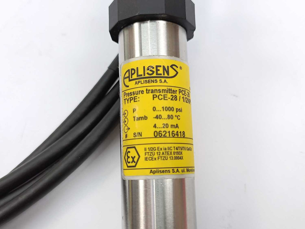 Aplisens PCE-28/1/2NPT/PKD Pressure Transmitter max 28 V DC