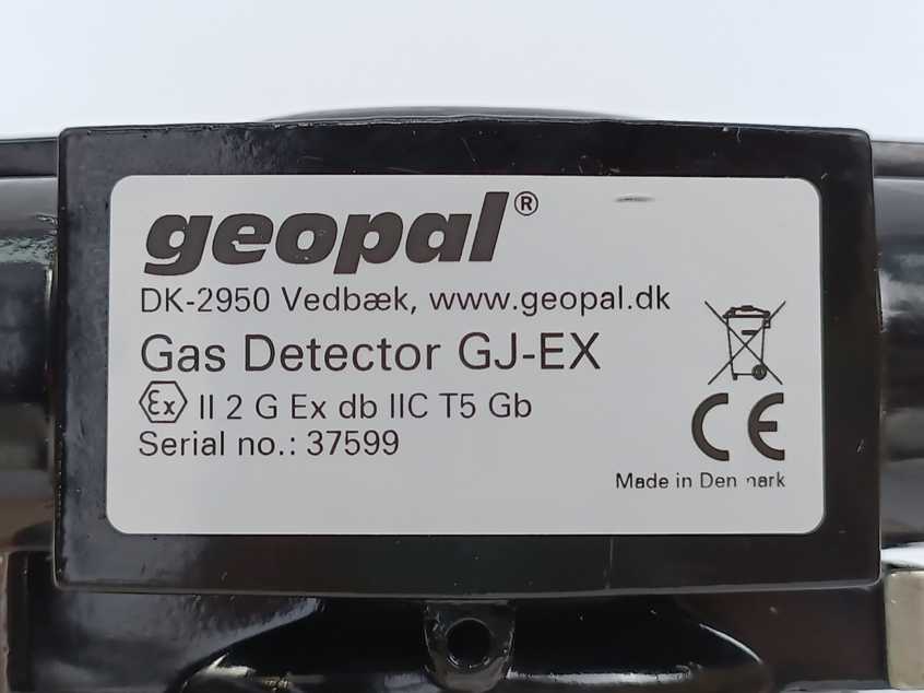 Geopal GJ-EX Gas Detector. Ex certified