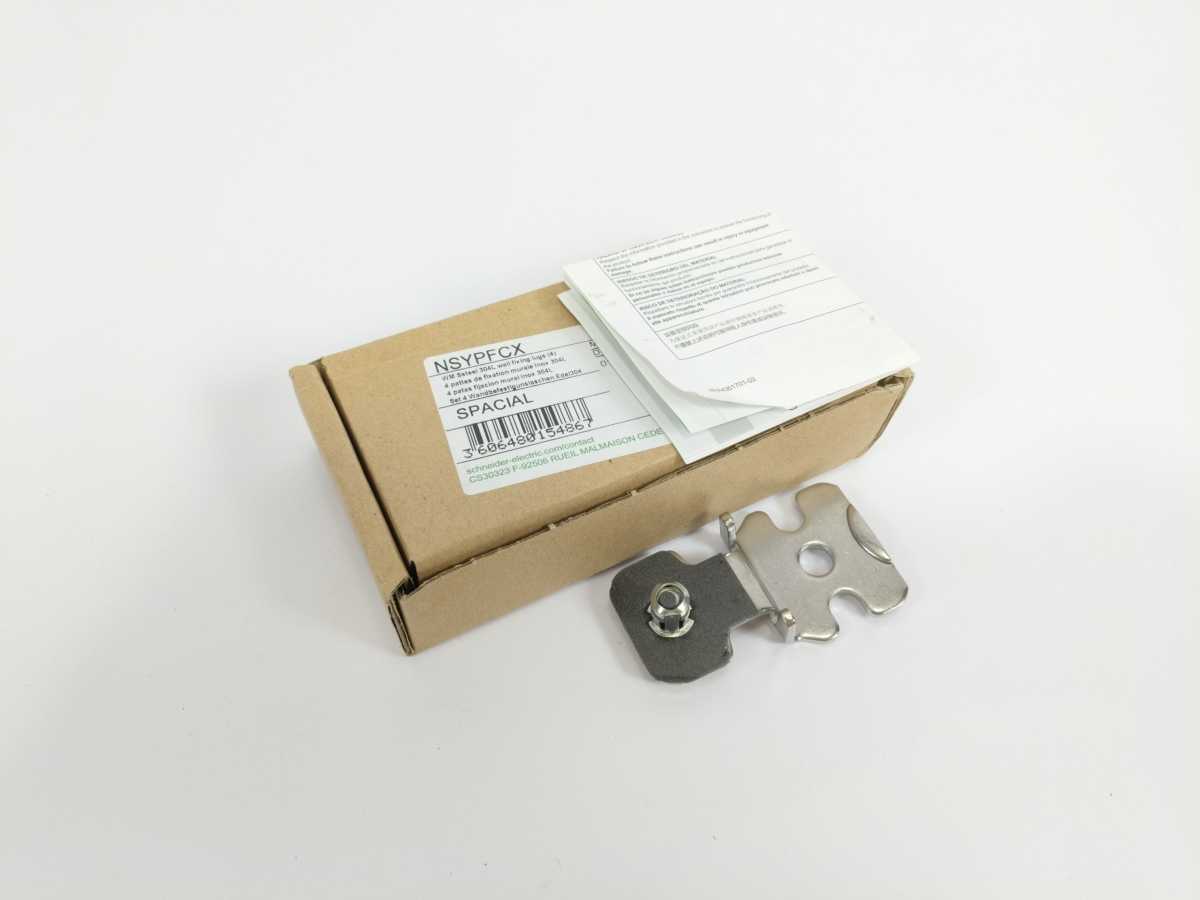 Schneider Electric NSYPFCX Wall Fixing Brackets 4pcs.