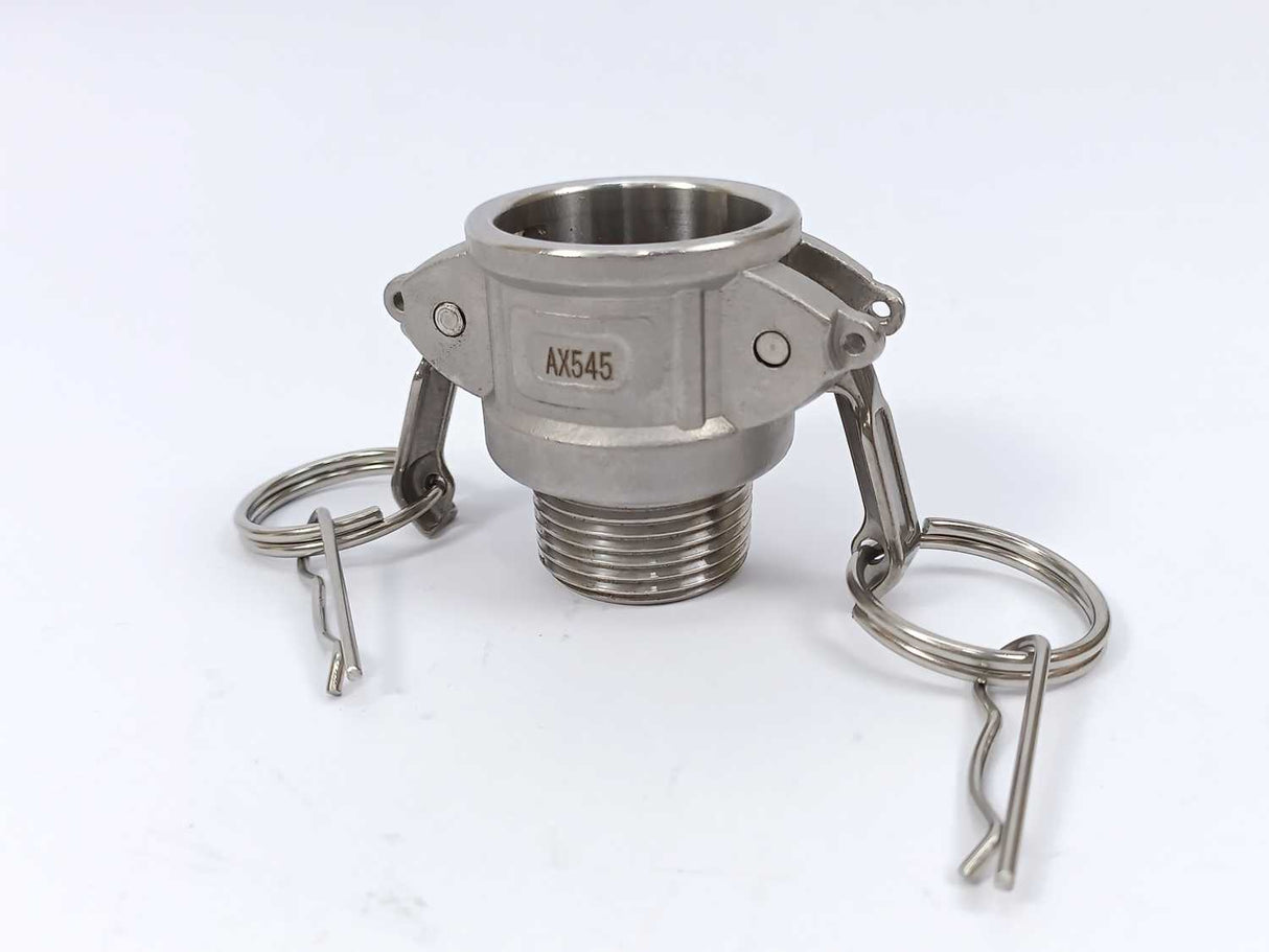 B100-316 Female Coupling With Male NPT Thread 6pcs.