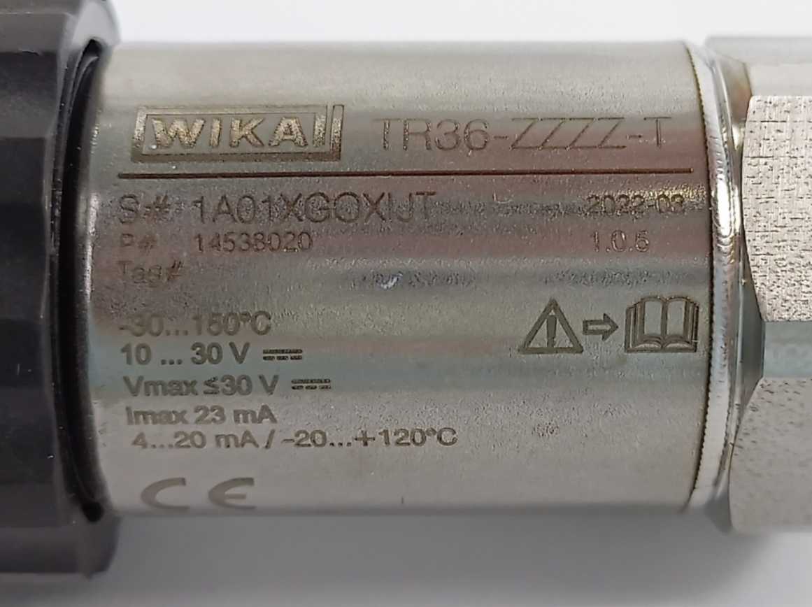 WIKA TR36-ZZZZ-T Resistance Thermometer