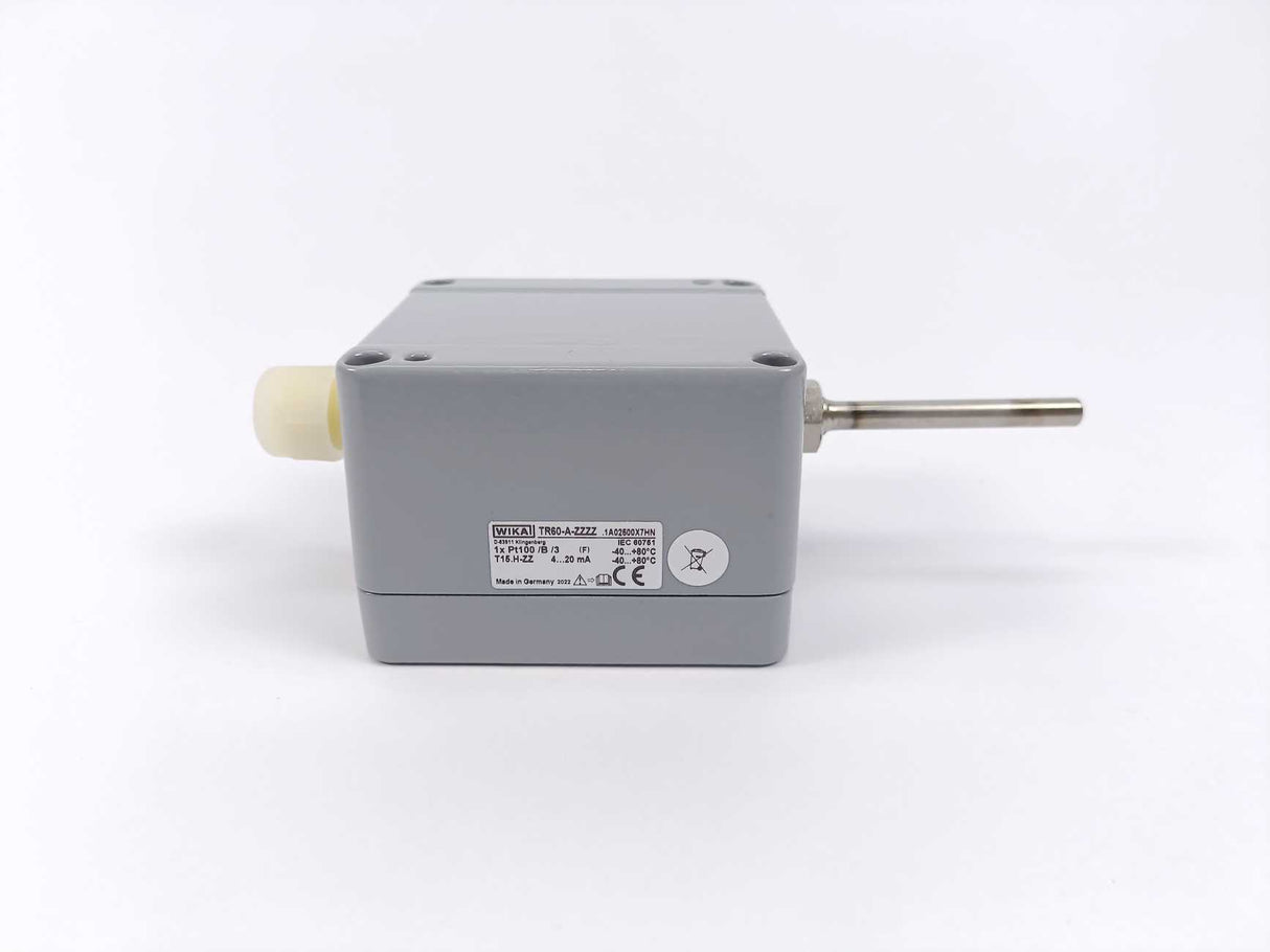 WIKA TR60-A-ZZZZ Pressure and Temperature Measurement