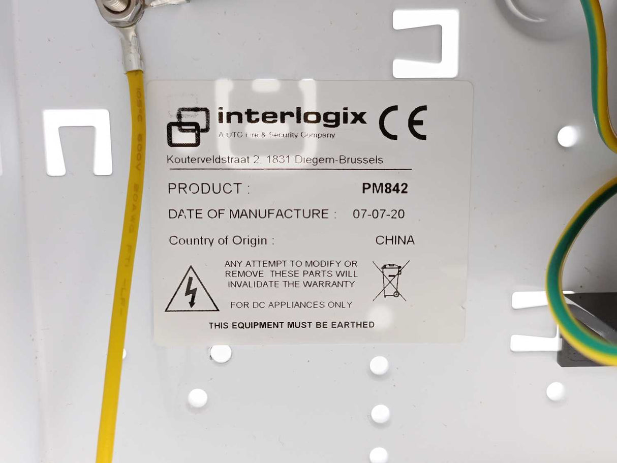 Interlogix PM842 Power Supply Unit 12 VDC, 2 A