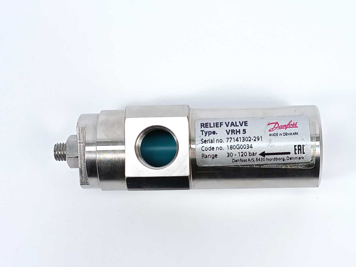 Danfoss 180G0034 Relief Valve VRH 5 CA 30-120 bar