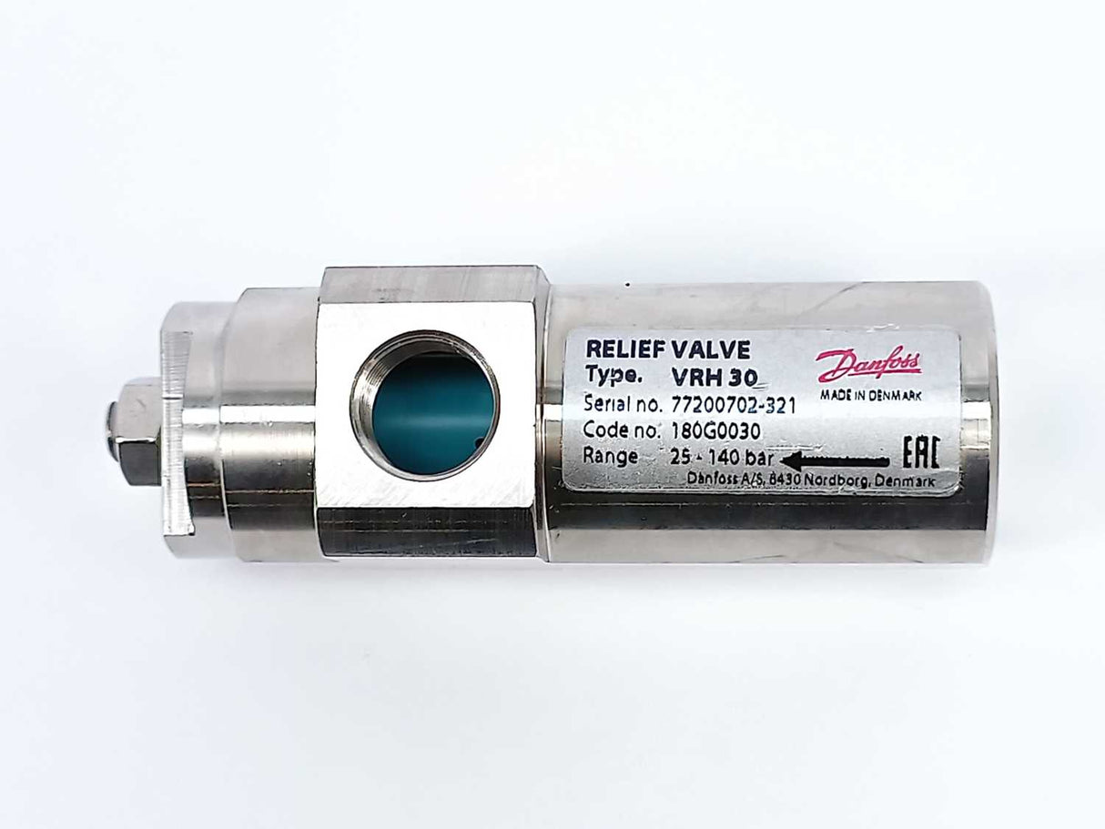 Danfoss 180G0030 Relief Valve VRH 30 CA 25 - 140 Bar