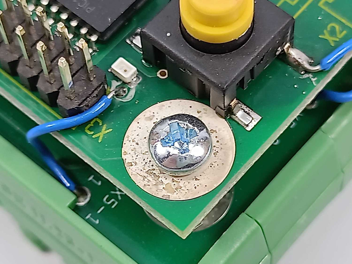 Geopal GJ304-C Circuit Board w/GJ294-E & Phoenix Contact UMK-SE 11,25-1