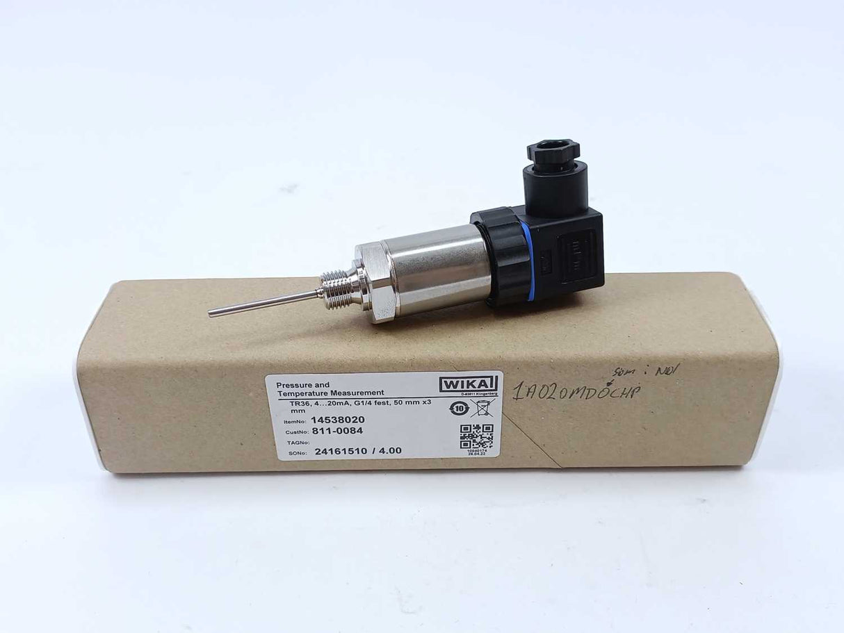 WIKA 14538020 TR36-ZZZZ-T Resistance Thermometer