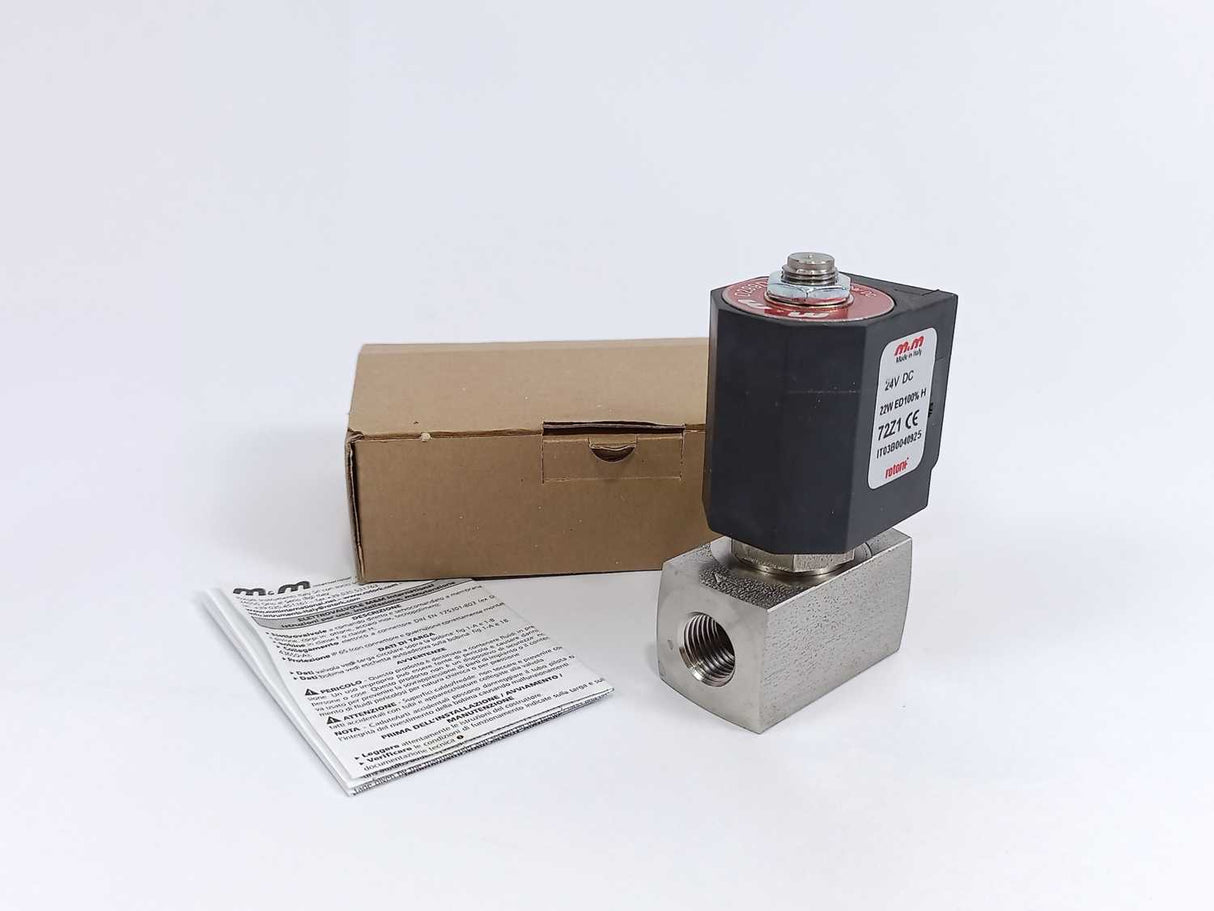 M&M D299DTB/1 Valve W/ 72Z1 Coil