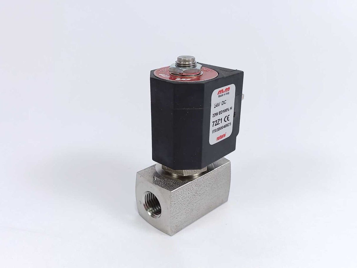 M&M D299DTB/1 Valve W/ 72Z1 Coil
