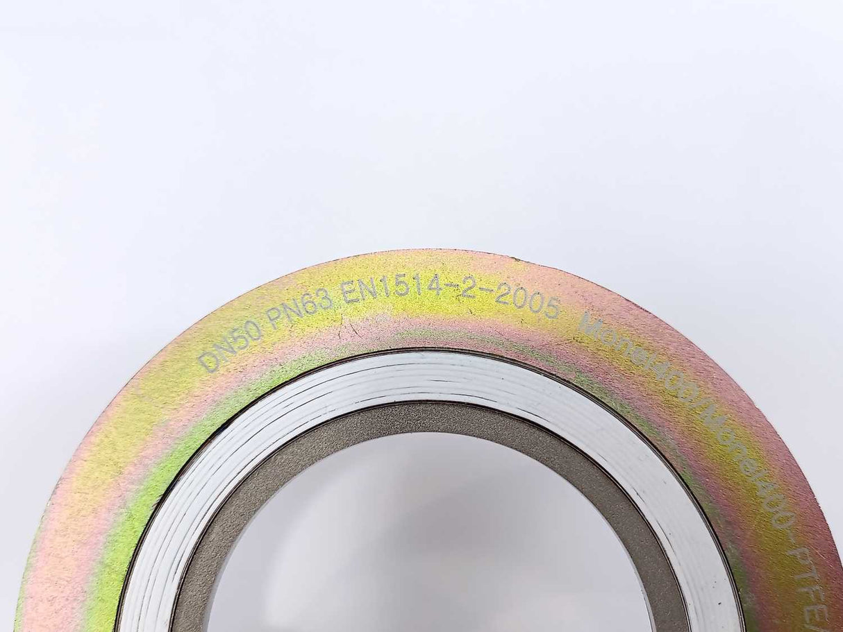 DN50 PN63 EN1514-2-2005 Monel 400 Spiral Wound Gasket 7 pcs.