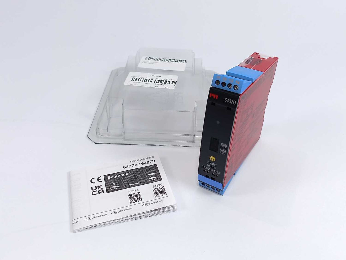 PR Electronics 6437D1S 2-wire HART Temperature Transmitter