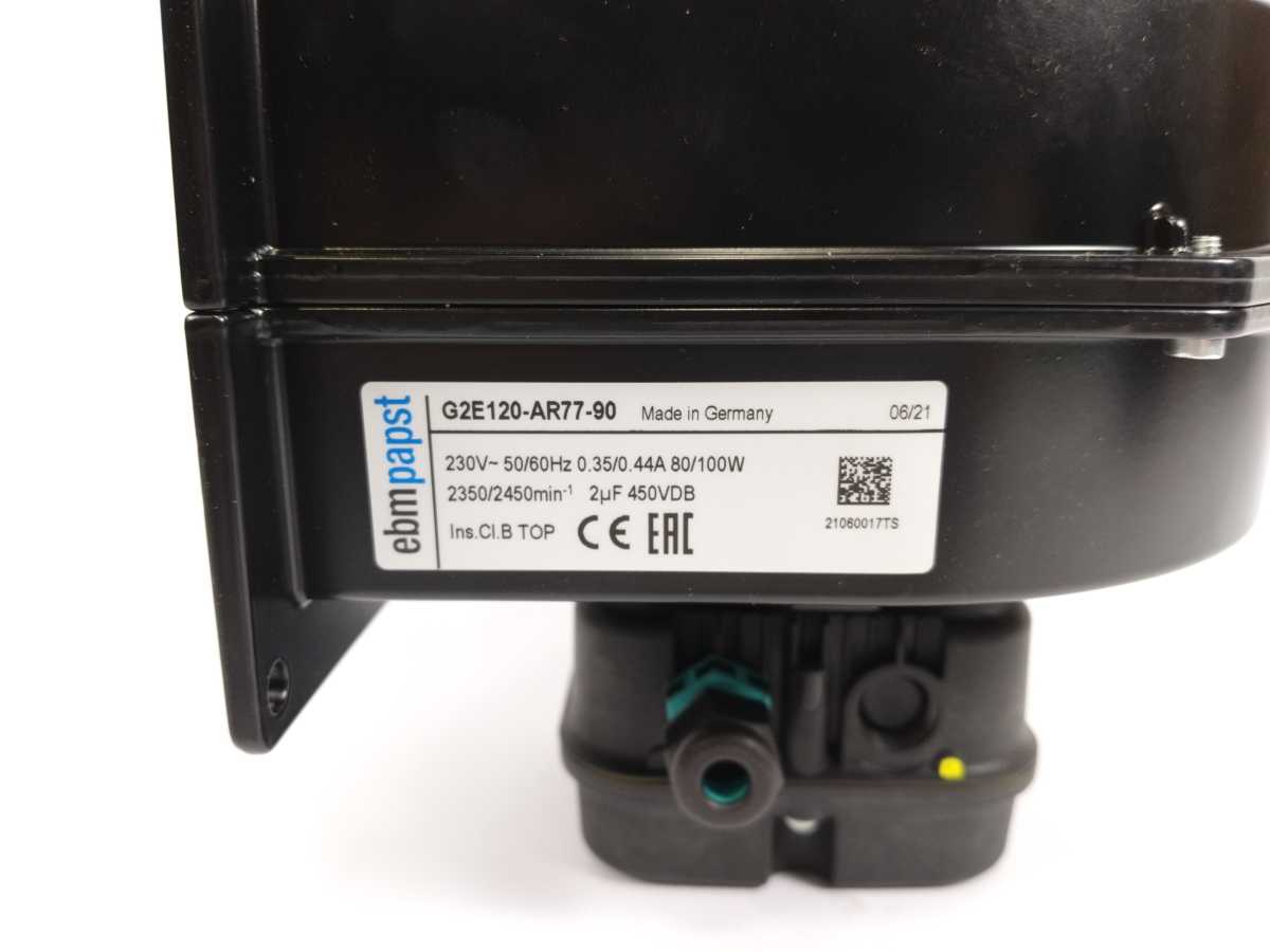Ebmpapst G2E120-AR77-90 Single-Inlet Centrifugal Fan w/ Cover
