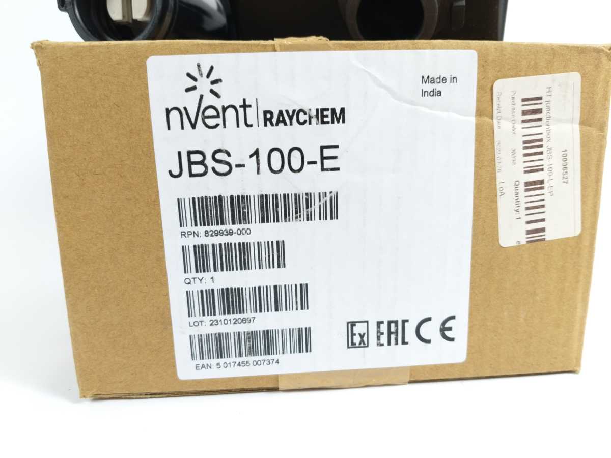 nVent JBS-100-E Raychem Single Entry Power Connection & Junction Box