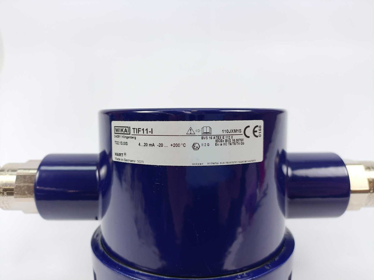 WIKA 14596760 TIF11-I Field Case w/ T32.1S.0IS Temperature Transmitter