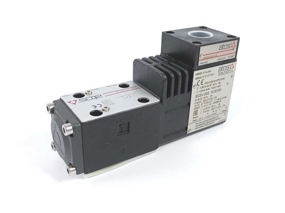 Atos OA-24DC Solenoid Coil, DHA-0631/2/GK 24DC 26