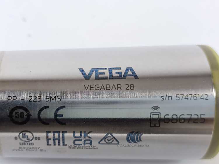 Vega VEGABAR 28 PP-223 5MS Pressure sensor 0...10 bar