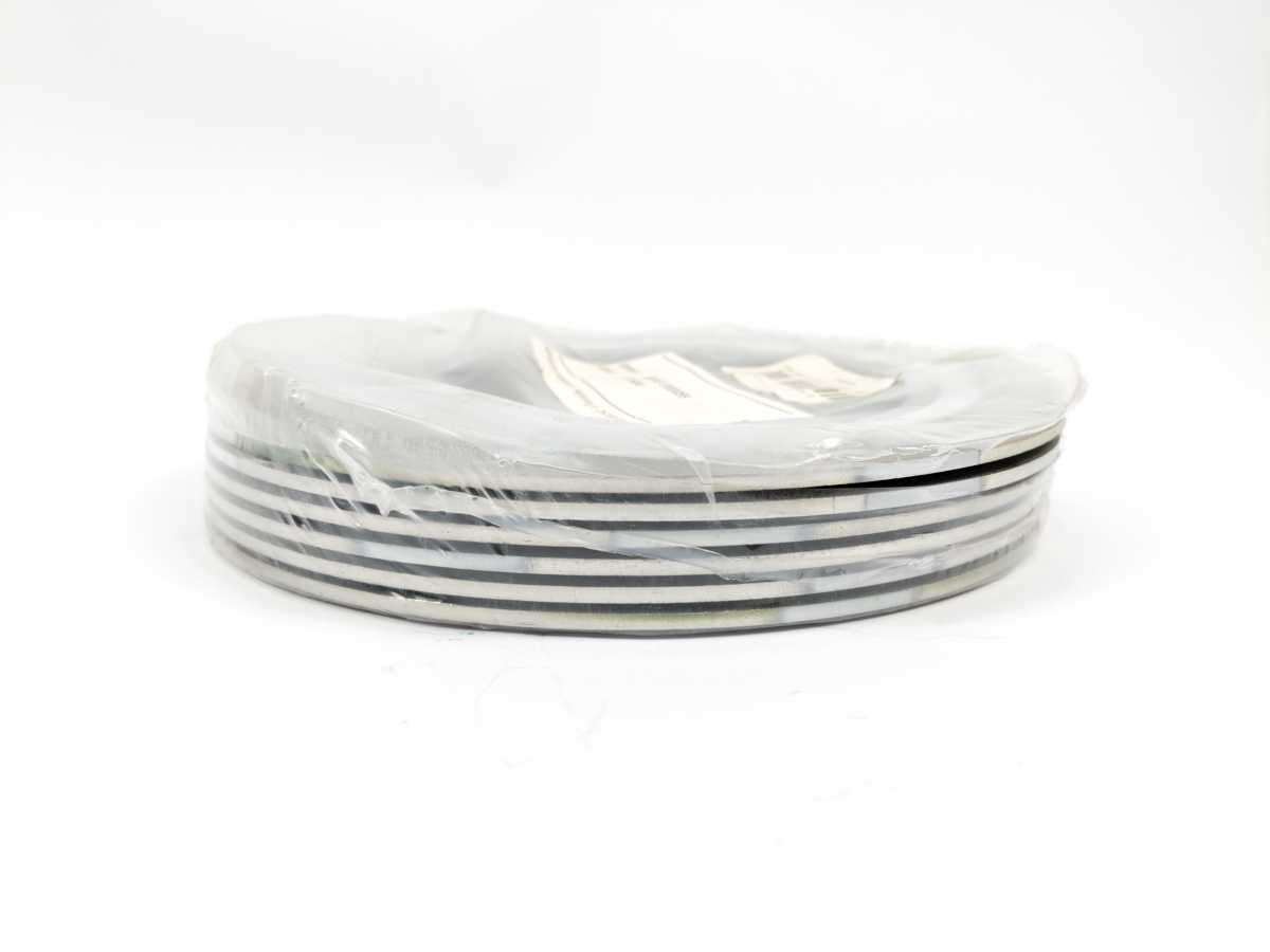 LEADER SRI CR316L PTFE/904L DN125PN64 IR904L Spiral Wound Gasket 6 Stks.