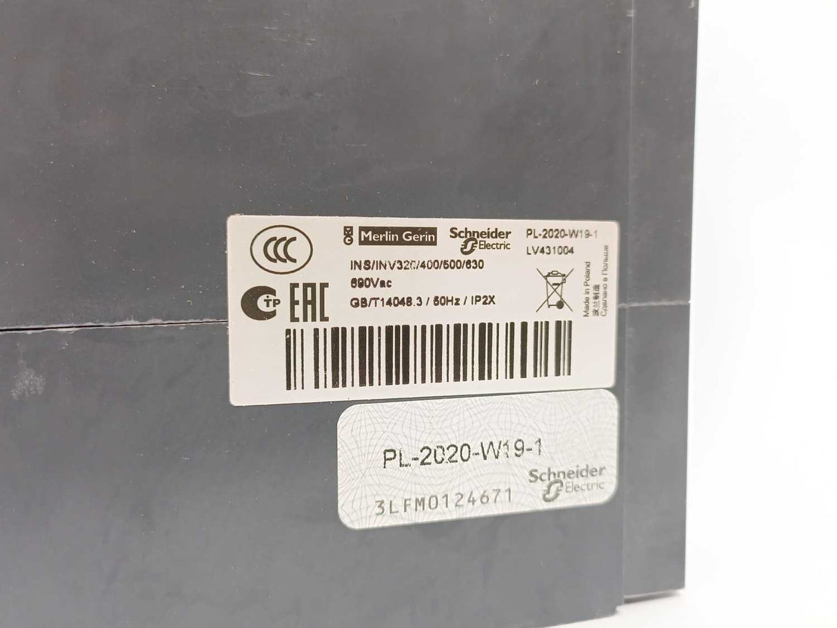 Schneider Electric 31113 INS500 4P 500A - Switch Disconnector