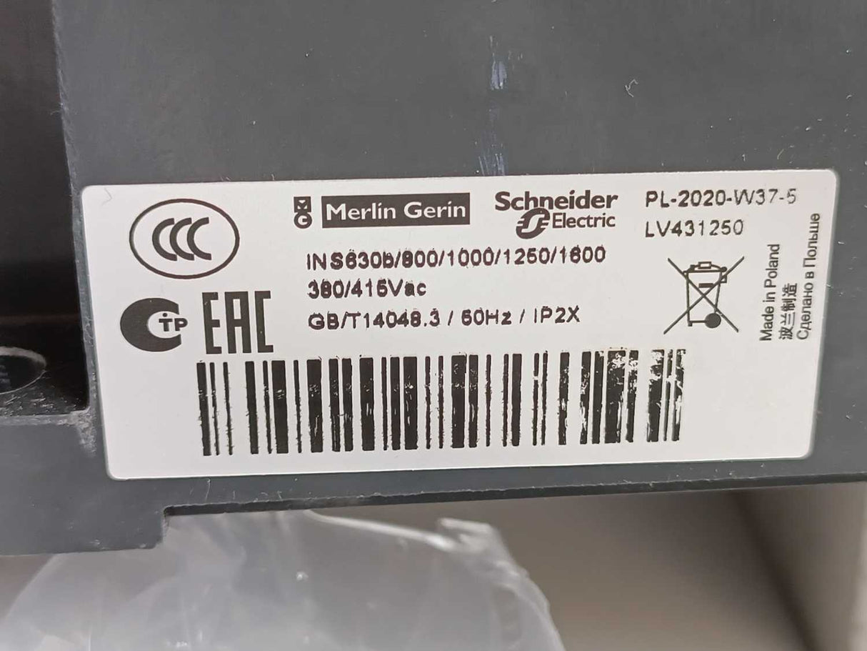 Schneider Electric 31330 INS800 3P 800A - Switch Disconnector