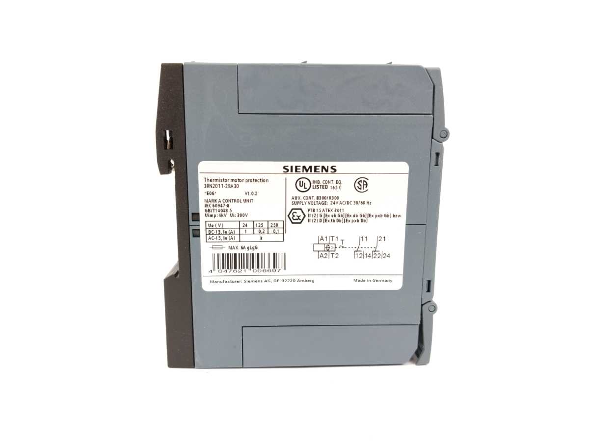 Siemens 3RN2011-2BA30 Thermistor Motor Protection