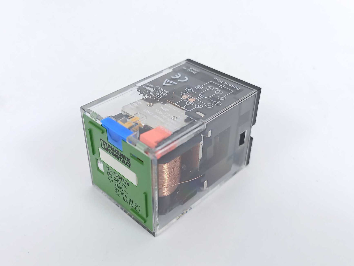 Phoenix Contact 2834274 Single Relay Batch 7 Pcs.
