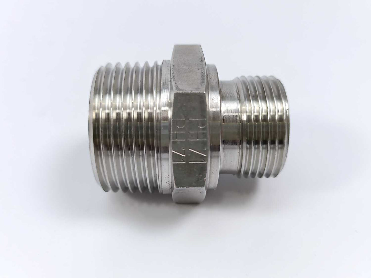 Hydroscand 78121216 R3/4"UFxKR1"UF SF Adaptor For Hydraulic Systems