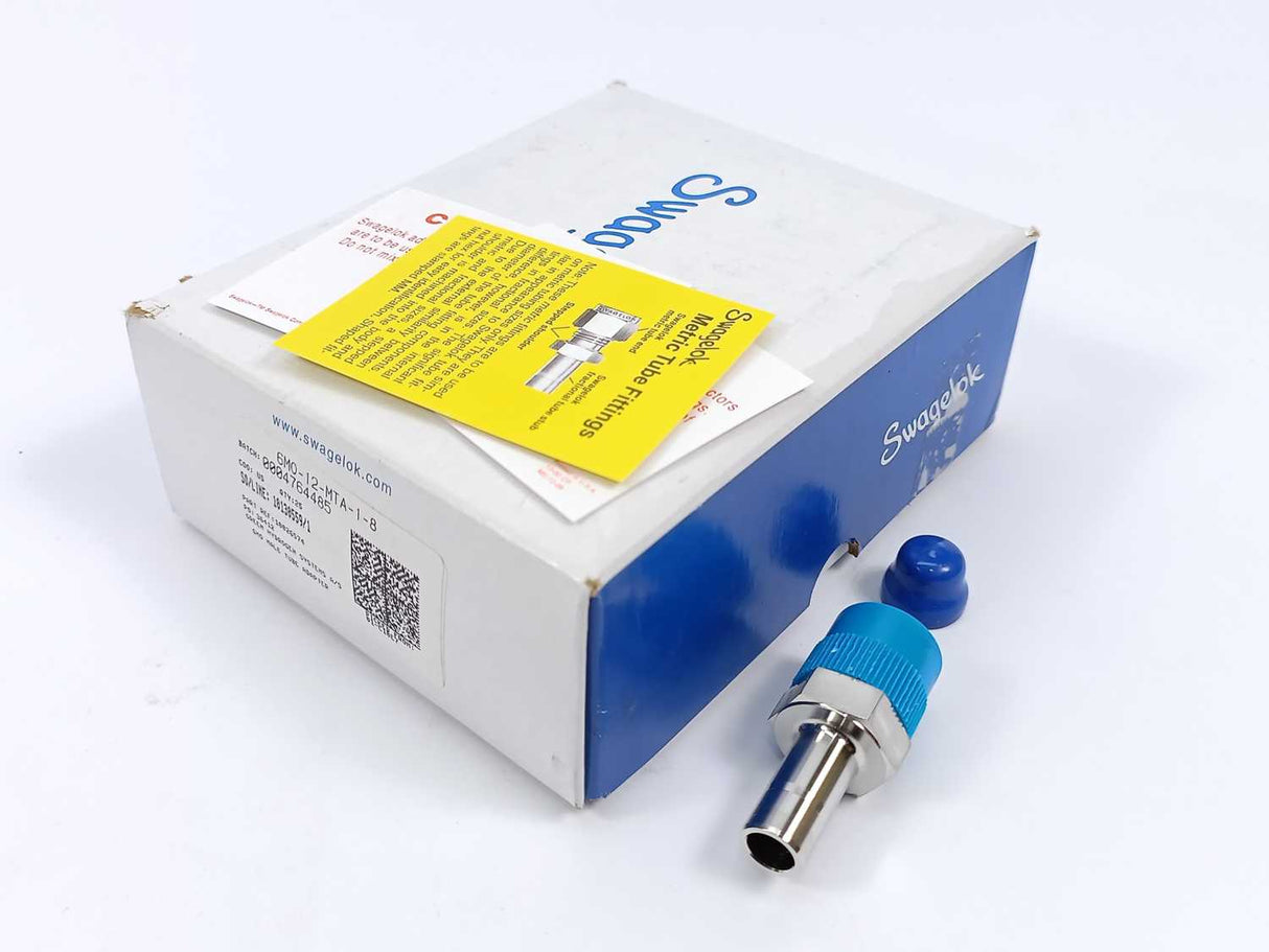Swagelok 6MO-12-MTA-1-8 6-Moly 12mm Adapter Tube OD - 1/2" NPT