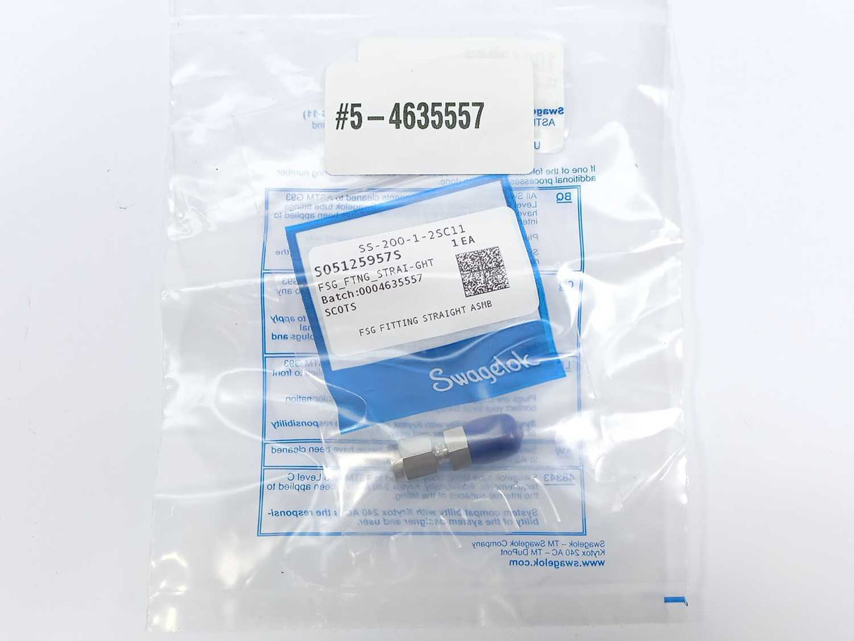 Swagelok SS-200-1-2SC11 1/8-inch Tube Fitting Male NPT