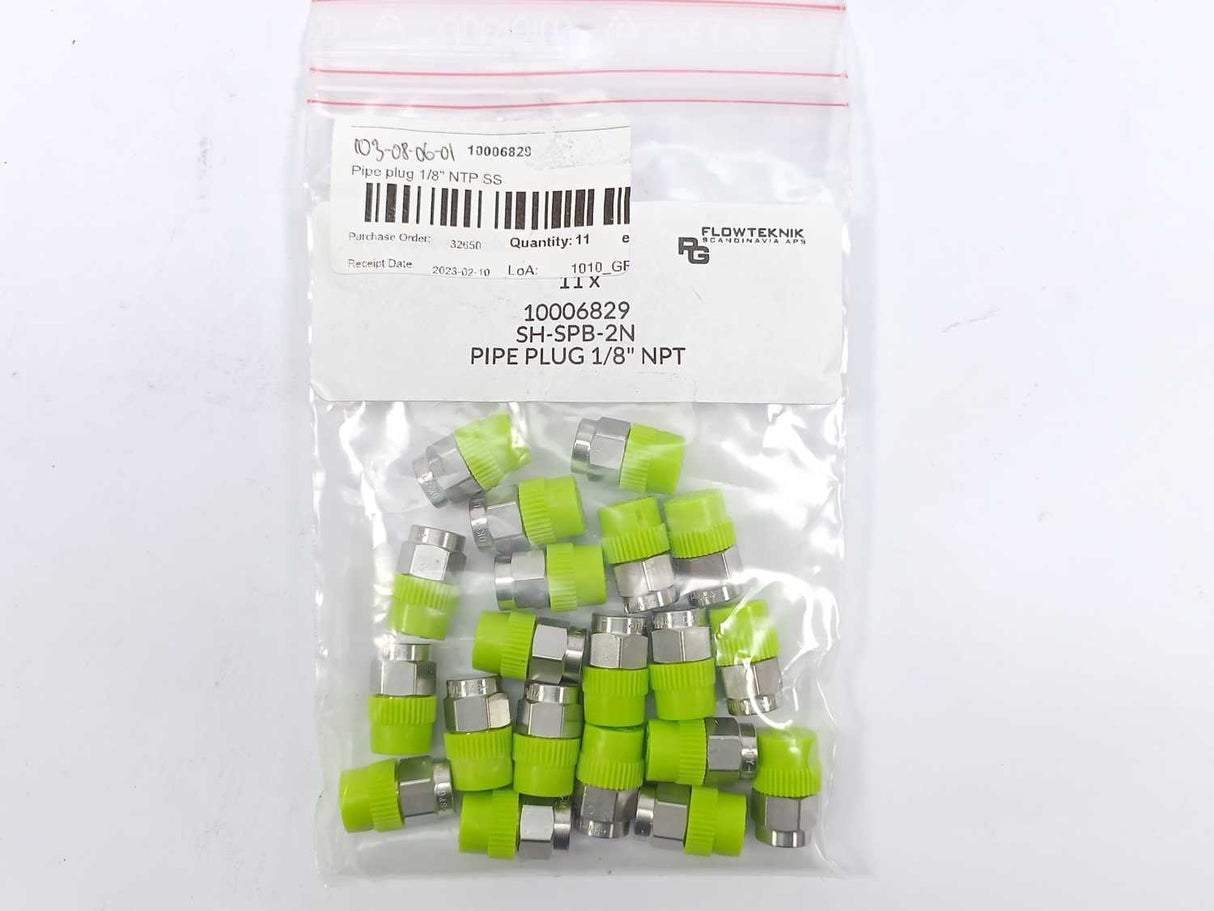 Hy-Lok H-SPB-2N Pipe pLug 1/8" NTP SS
