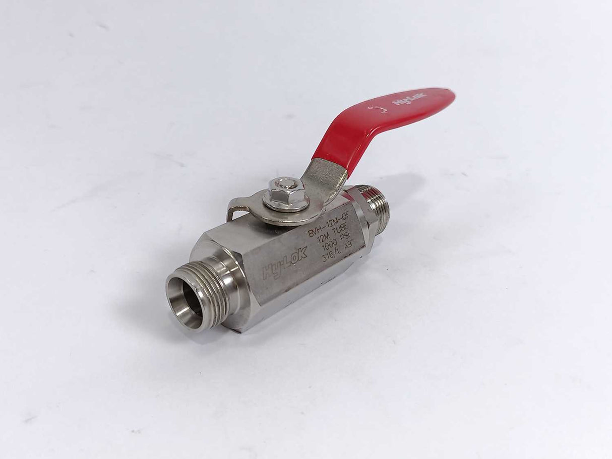 Hy-Lok BVH-12M-OF 2-Way Ball Valve, 316/L, 1000 PSI