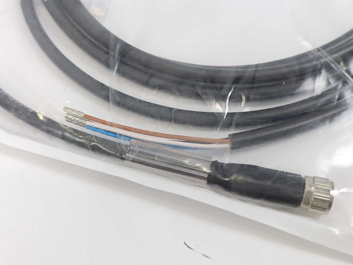 Beckhoff ZK2020-3200-0025 Power Cable 2.50 m, PUR, flex, M8, socket, straight