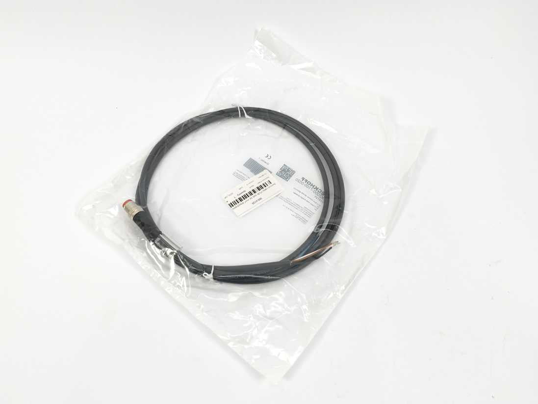 Beckhoff ZK2000-7100-0020 Power Cable 2.00 m, M12 5pos male straight shielded