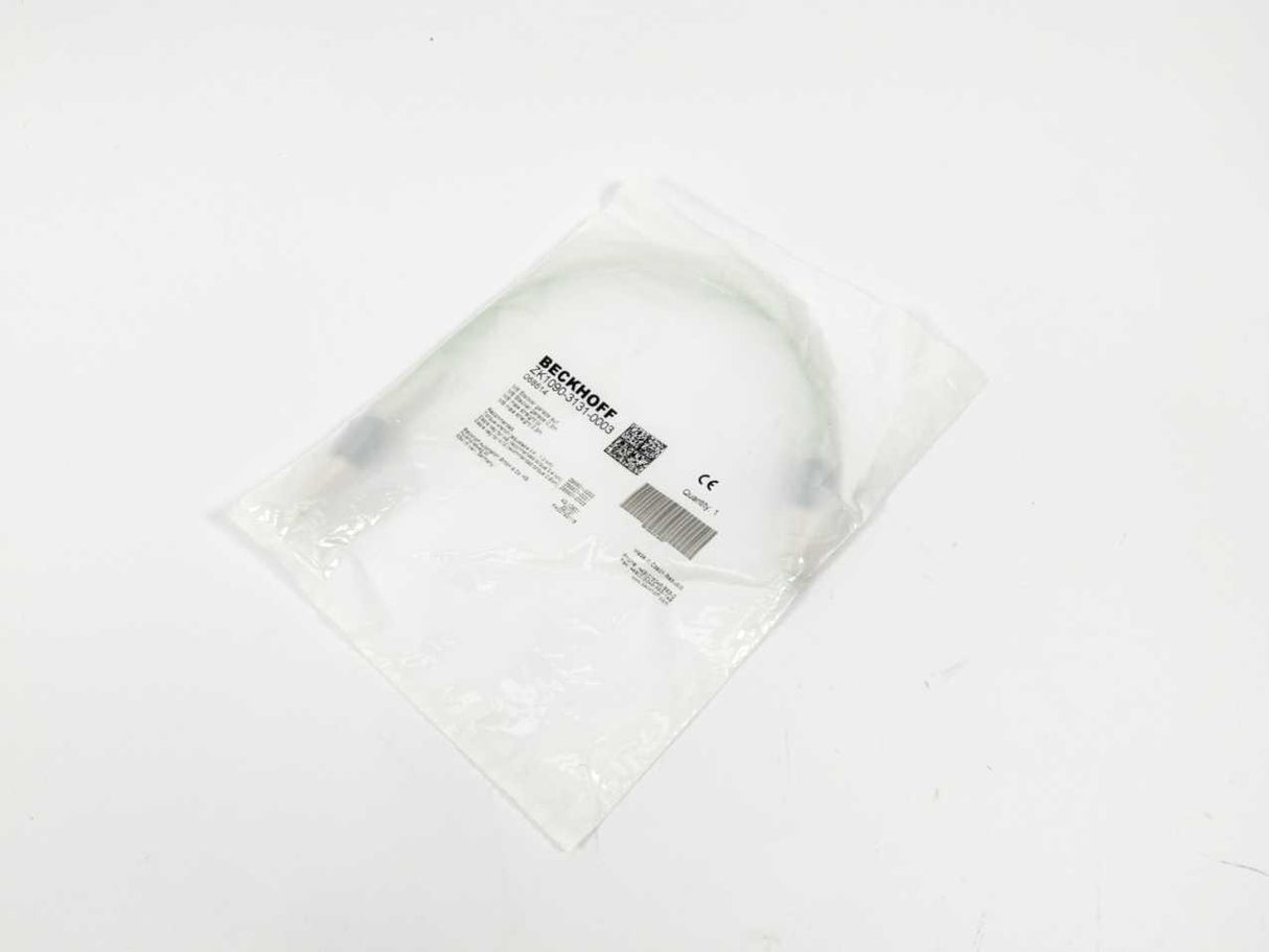 Beckhoff ZK1090-3131-0003 EtherCAT Cable 0.30 m, M8 male to M8 male straight