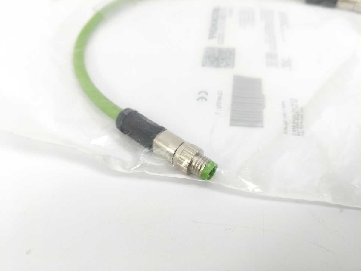 Beckhoff ZK1090-3131-0003 EtherCAT Cable 0.30 m, M8 male to M8 male straight