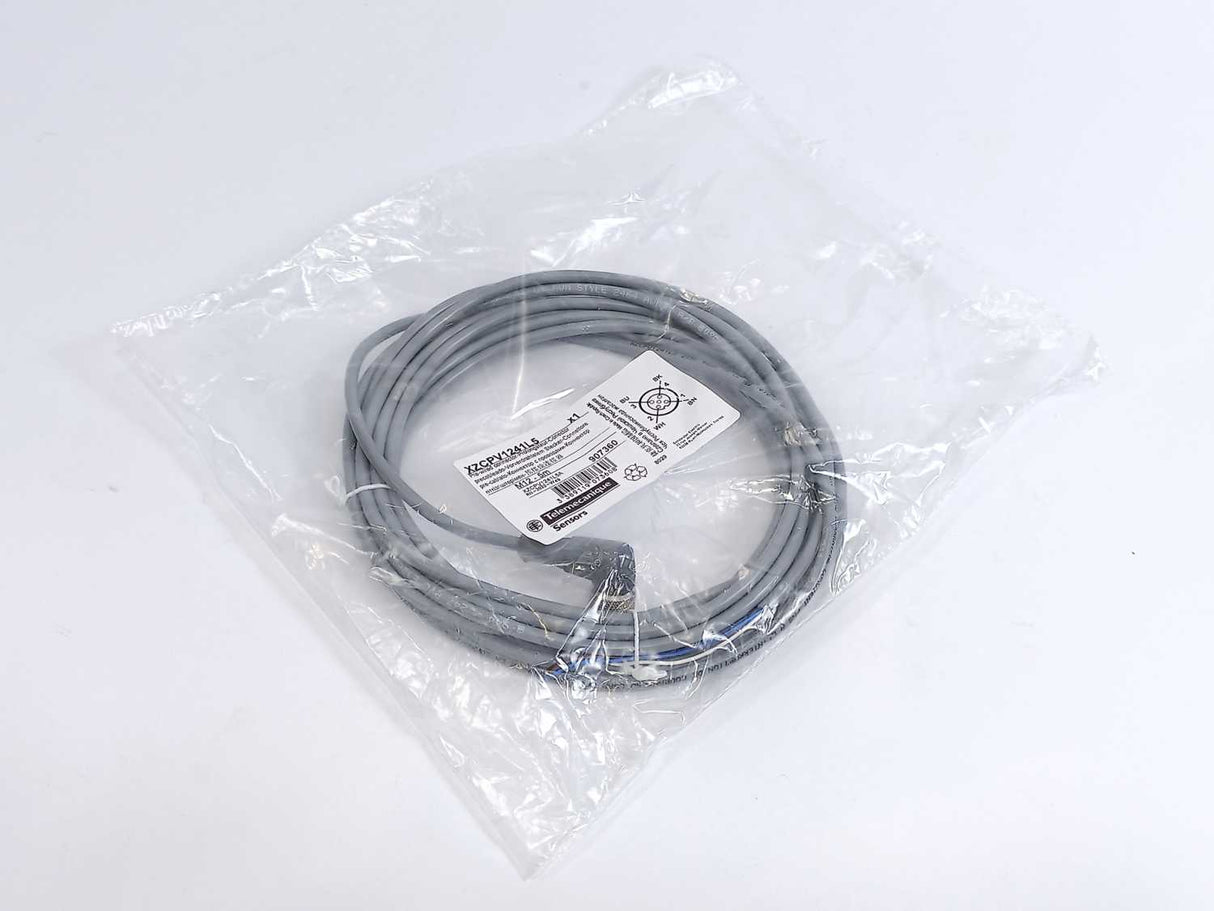 TELEMECANIQUE XZCPV1241L5 Pre-wired Connector 5.00 m, M12