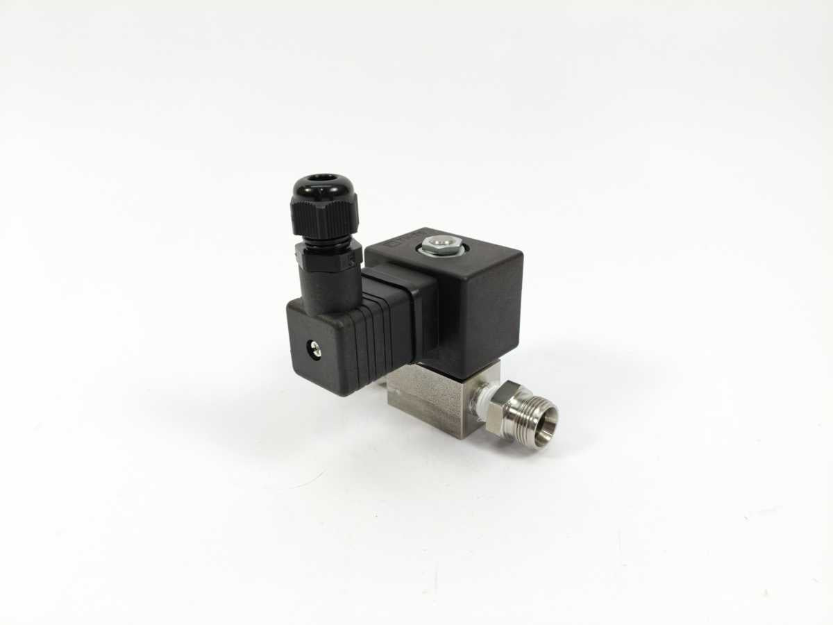JAKSA 324853 NPT1/4 Solenoid Valve 0-40 Bar w/ Hy-Lok 316/L 9VB