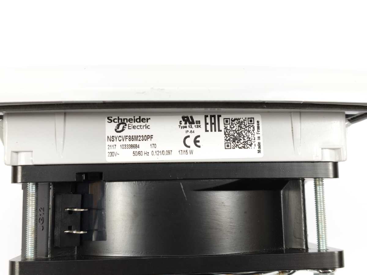 Schneider Electric NSYCVF85M230PF ClimaSys Forced Ventilator 85m3/h 230V IP54