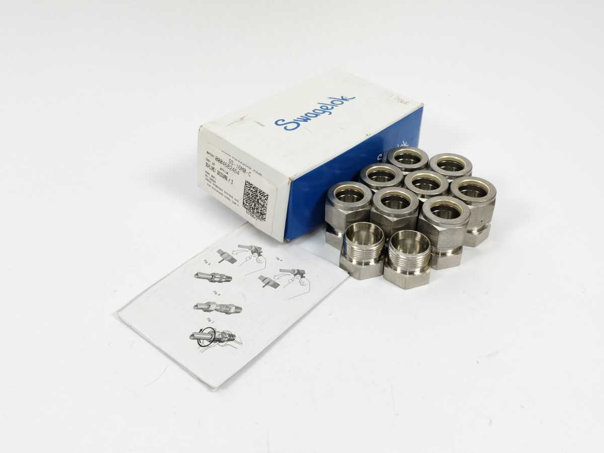 Swagelok SS-16M0-C 316 Stainless Steel Cap for 16 mm OD Tubing