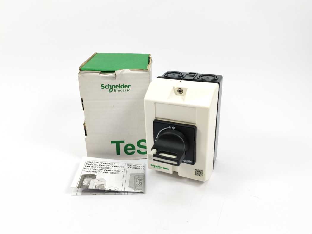 Schneider Electric VBF2GE Main Switch in IP65 Enclosure