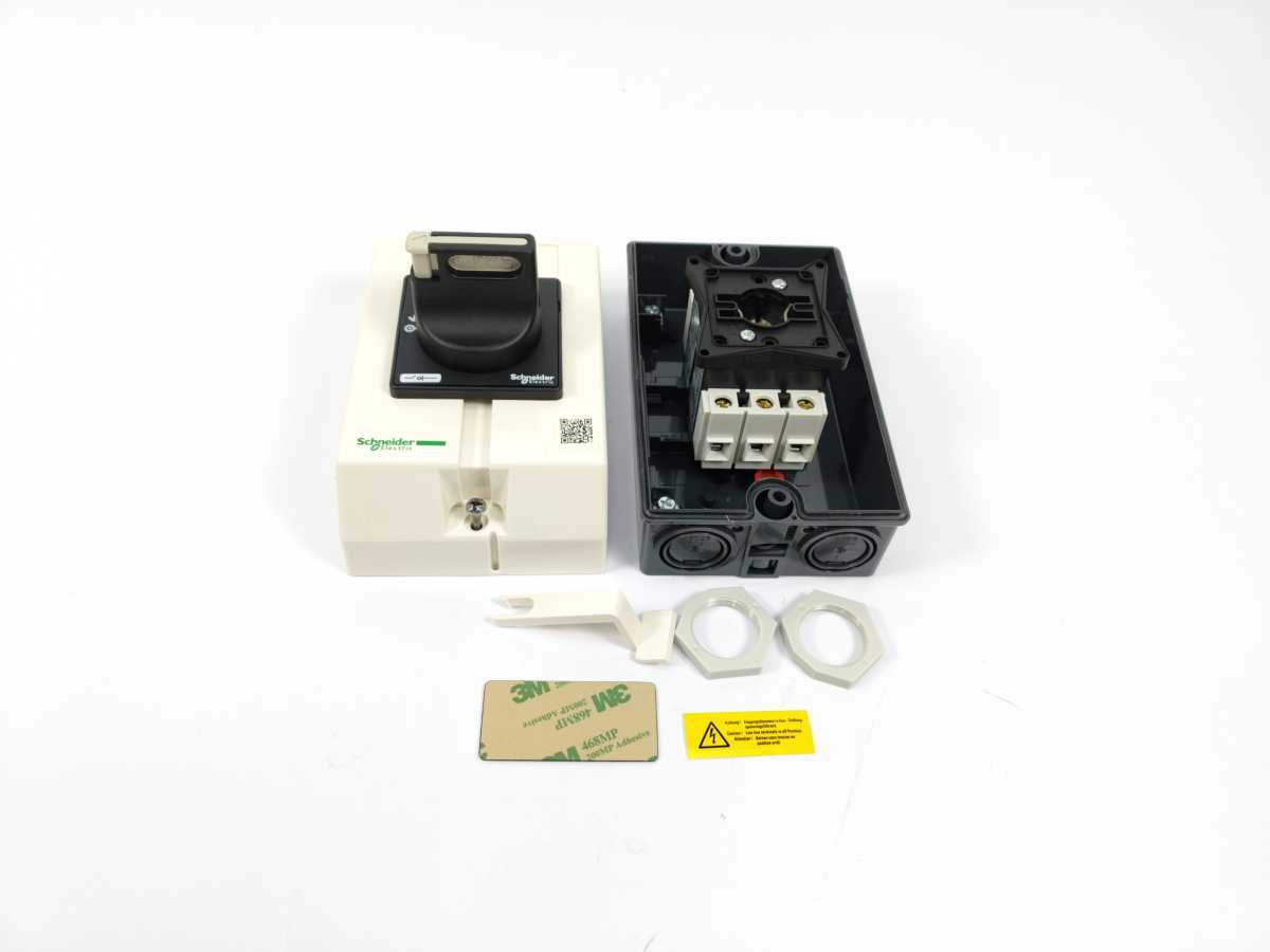 Schneider Electric VBF2GE Main Switch in IP65 Enclosure