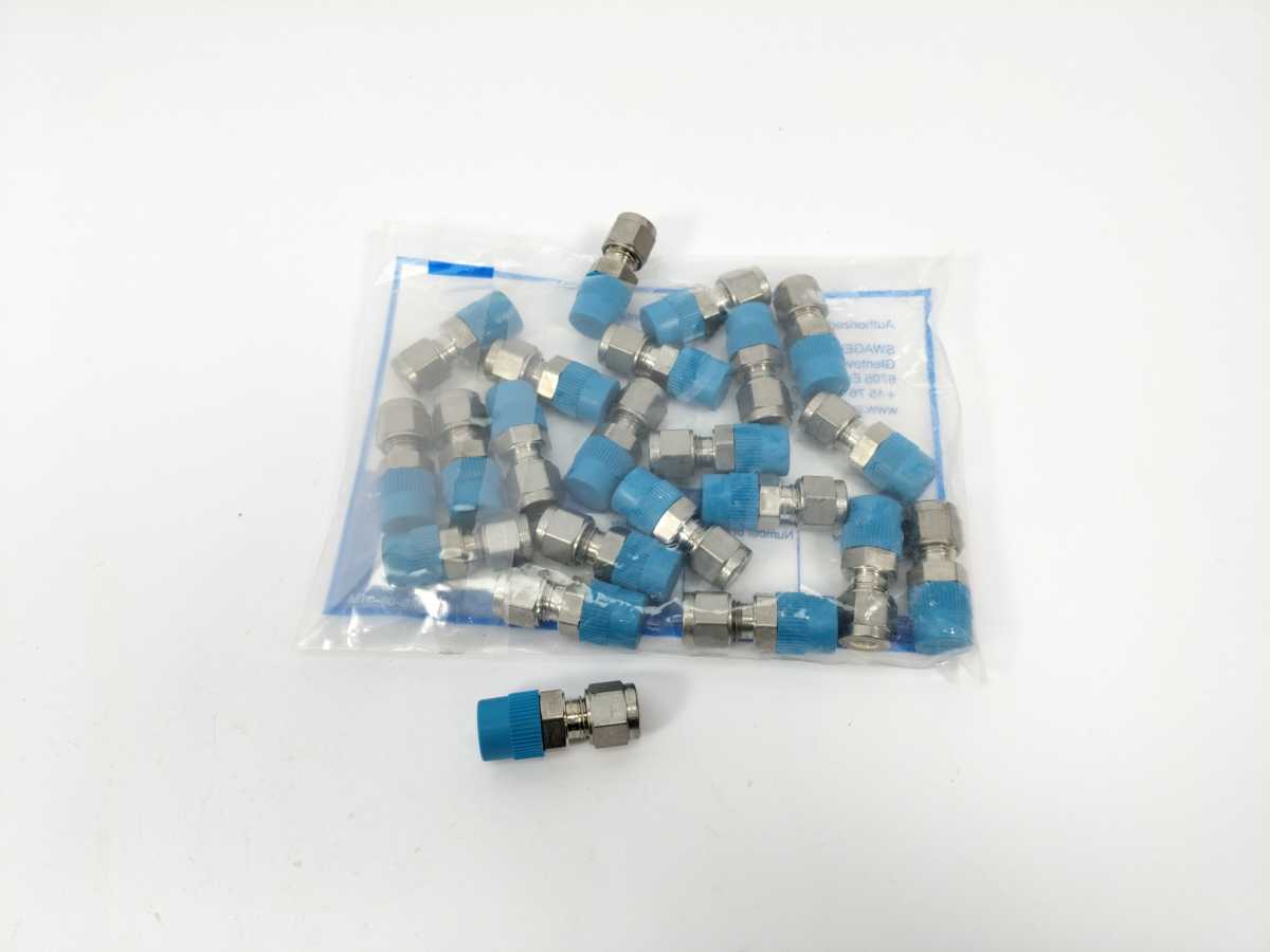 Swagelok SS-6M0-1-4 SS Tube Fitting, Male Connector, 6 mm