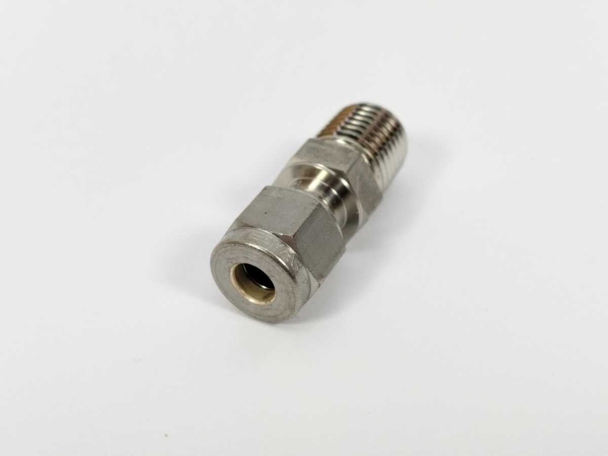 Swagelok SS-6M0-1-4 SS Tube Fitting, Male Connector, 6 mm