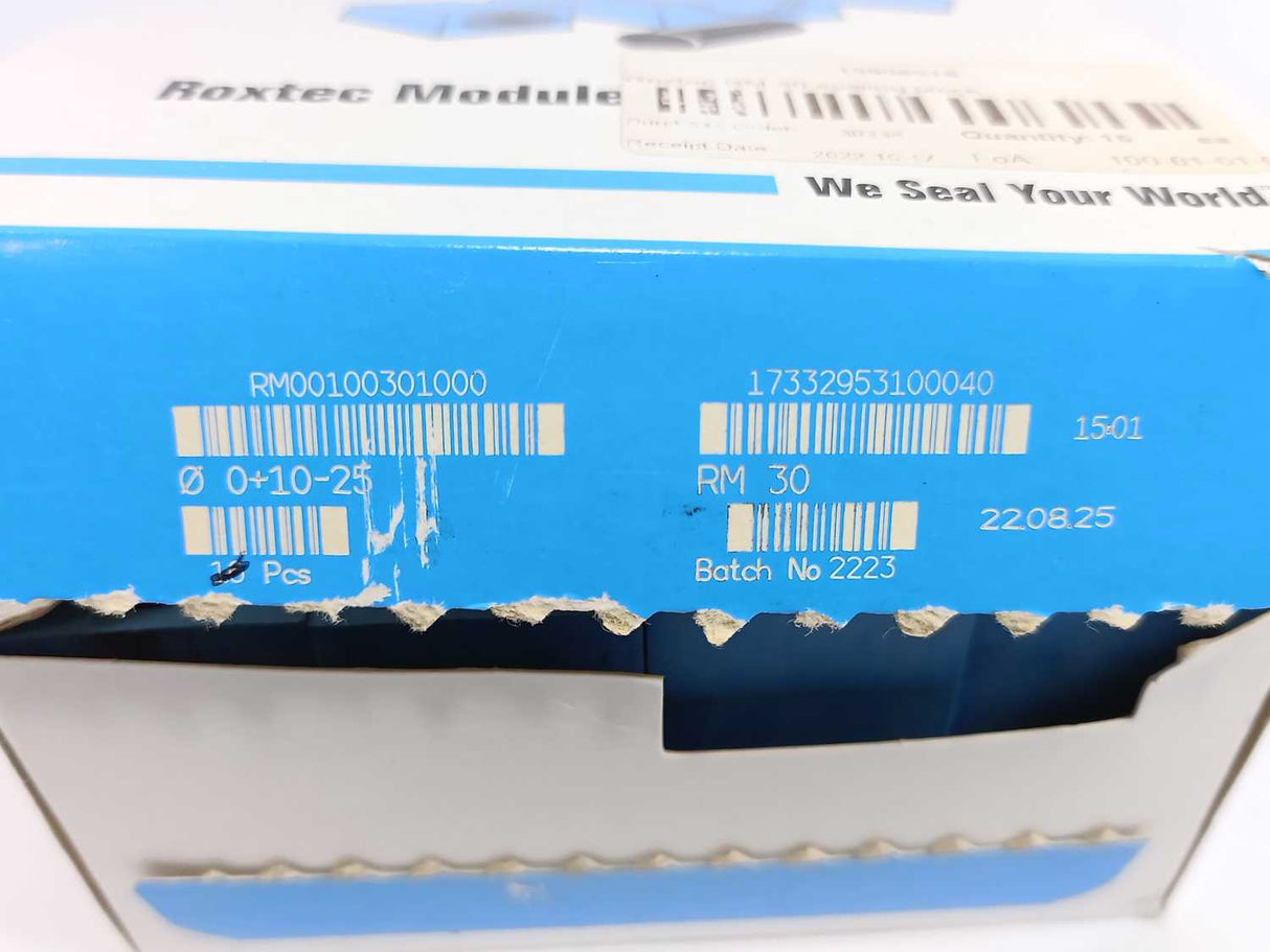 Roxtec RM00100301000 RM 30 Module with Multidiameter, Batch of 15 pcs.