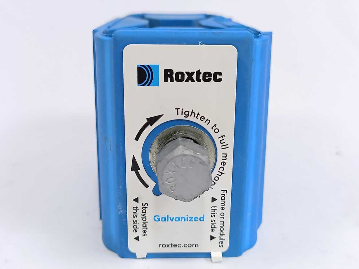 Roxtec ARW0000601018 Wedge 60, Galvanized Mild Steel w/ 25ml Lubricant