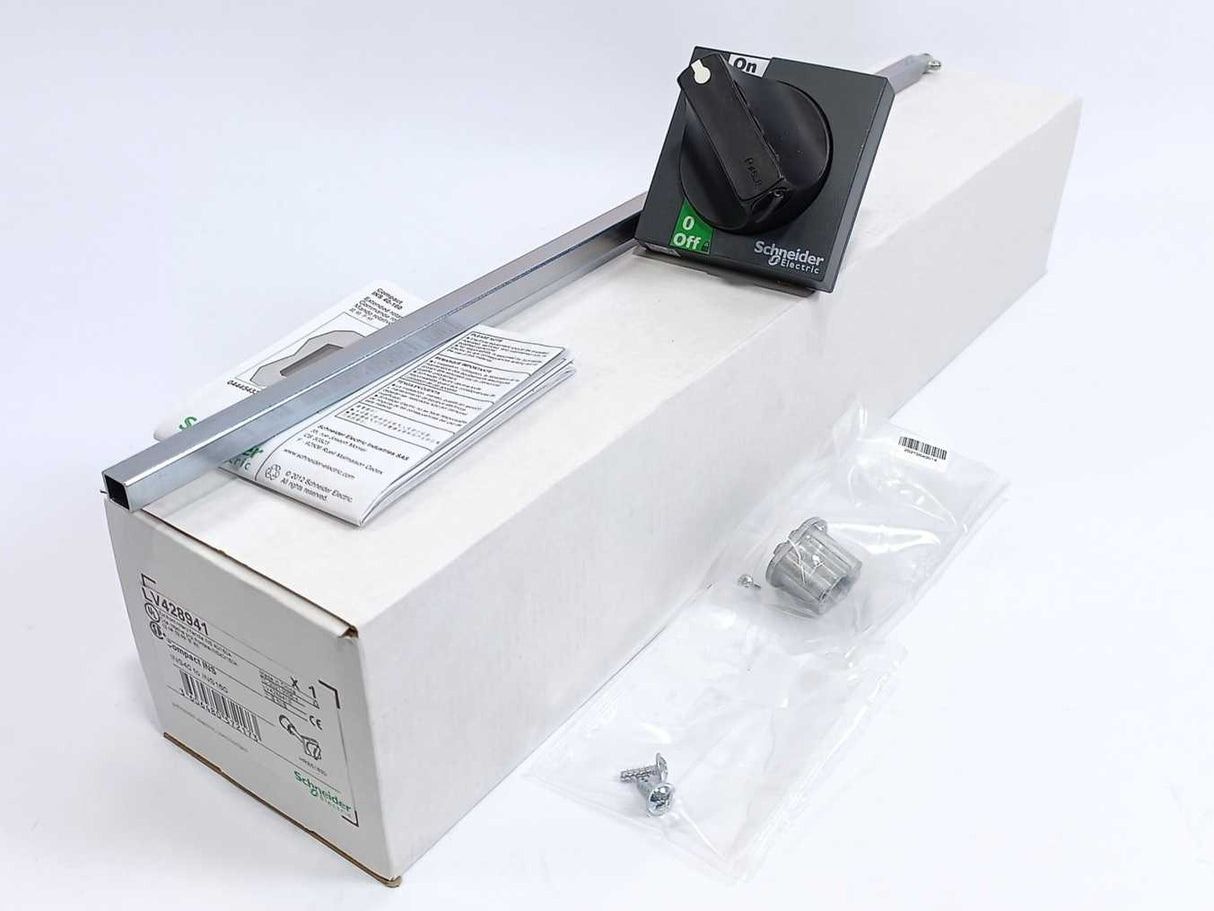 Schneider Electric LV428941 Extended Black Rotary Handle