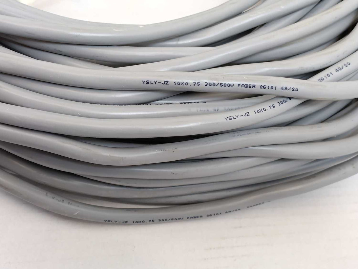 YSLY-JZ 10X0.75 Control Cable 300/500V, Approx. 90 meters