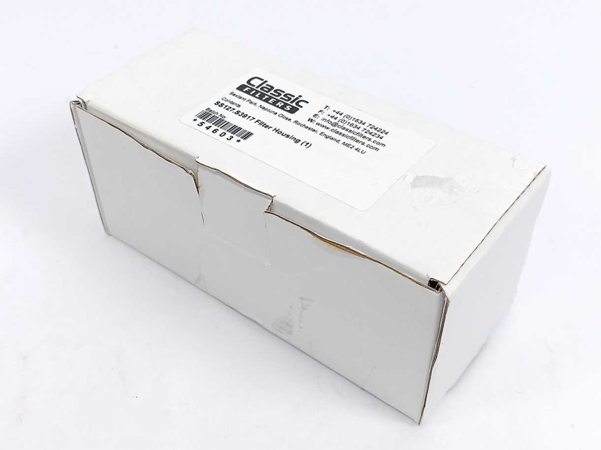 Classic Filters SS127.S3917 Filter Housing